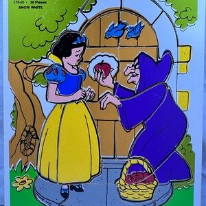 Vintage Snow White Playskool Puzzle